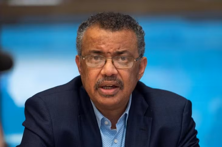 Tổng giám đốc Tổ chức Y tế thế giới (WHO) Tedros Adhanom Ghebreyesus. (Ảnh: Reuters)