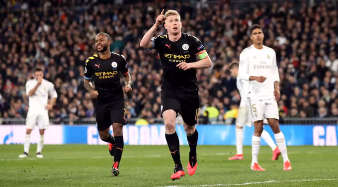 Và anh đã dần đầu đoàn quân Man City làm nên cuộc lội ngược dòng ngay trên sân Bernabeu.