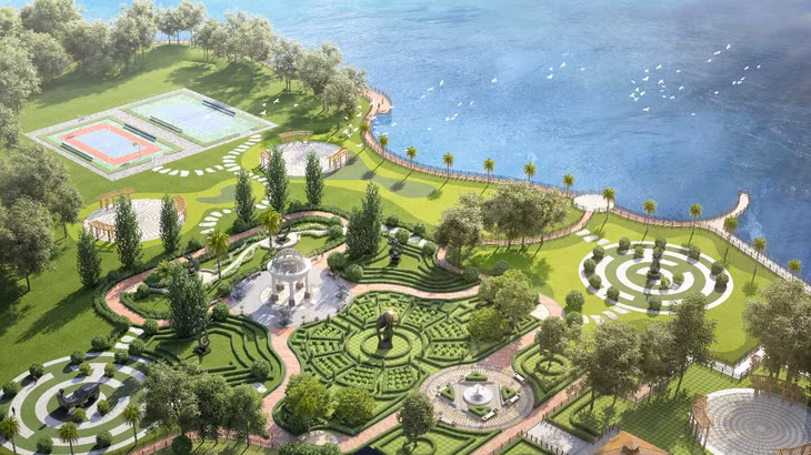 Green Dragon City sở hữu 11,6 ha công viên cây xanh