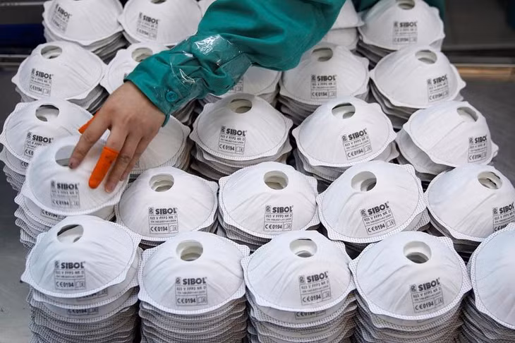 Thái Lan siết chặt quản lý khẩu trang y tế. Ảnh minh họa: Reuters
