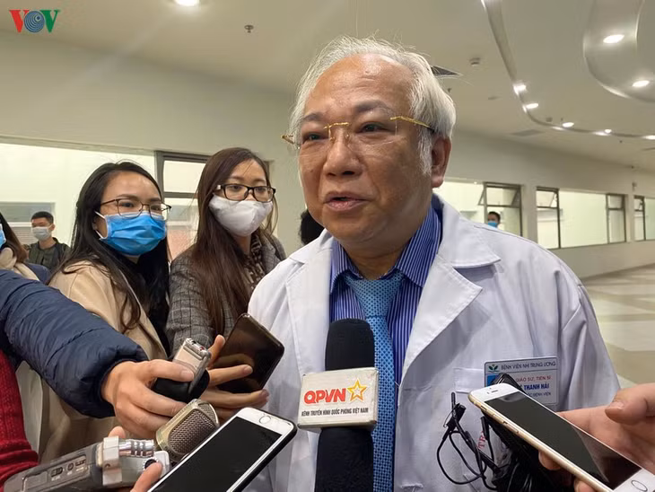 GS.TS Lê Thanh Hải, Giám đốc Bệnh viện Nhi Trung ương.
