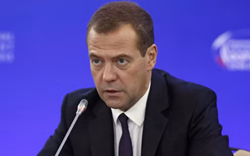 Thủ tướng Nga Dmitry Medvedev. (ảnh: sputnik).