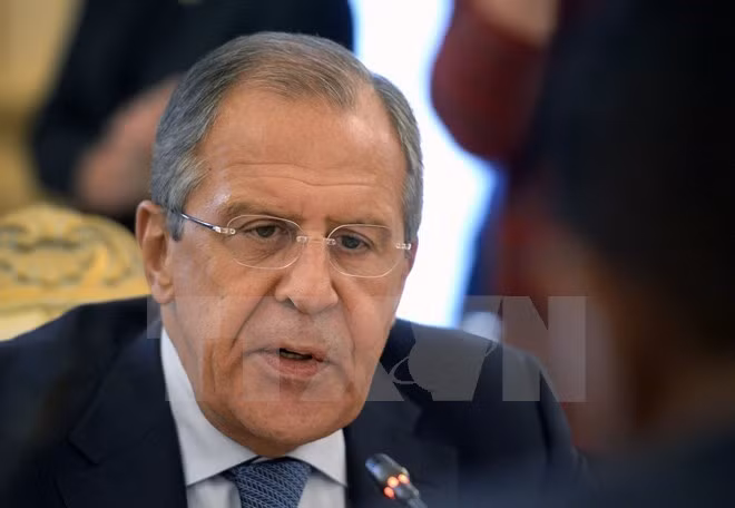 Ngoại trưởng Nga Sergei Lavrov. (Nguồn: AFP/TTXVN)