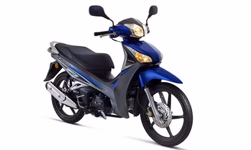 Honda Future FI 2016 màu xanh dương.