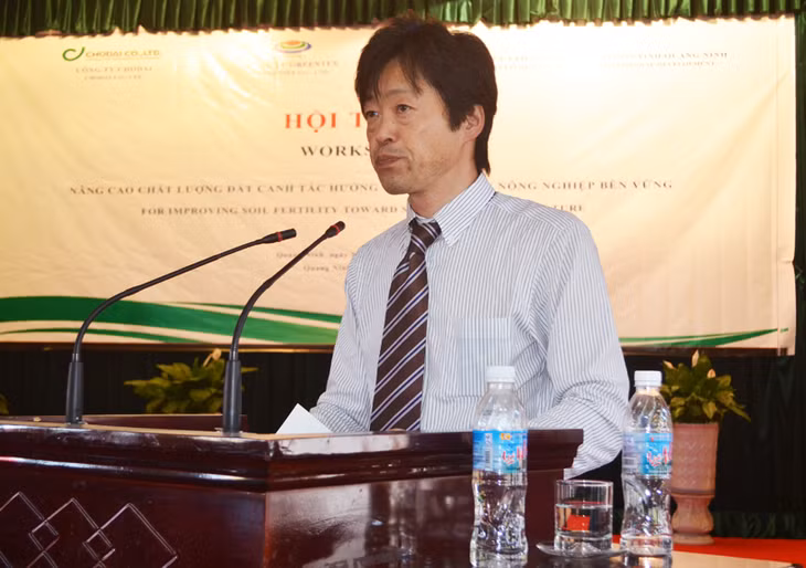 Ông Yuji Kato, Đại diện Công ty Greentex cam kết 