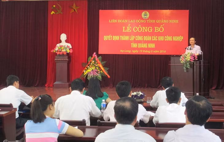 Quang cảnh tại huổi lễ công bố