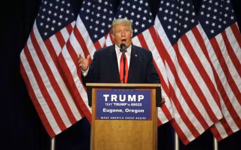 Tỷ phú Mỹ Donald Trump. Ảnh AP