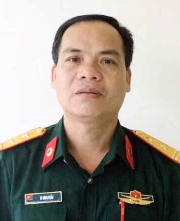Trung tá Tô Đình Thảo.