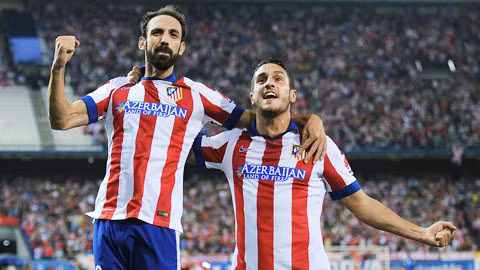 Koke (phải) và đồng đội sẽ bỏ túi 3 điểm khi được đón tiếp Valencia?