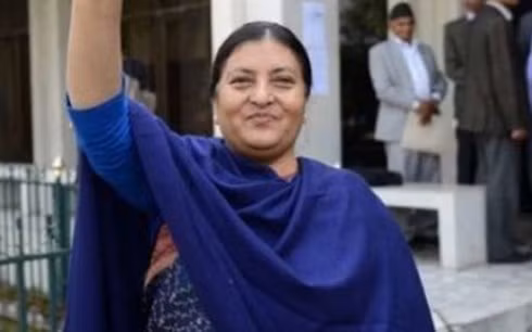 Bà Bidhya Devi Bhandari (Ảnh: AFP).