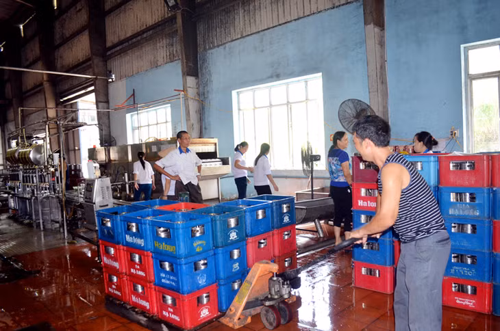 Sản xuất tại Công ty CP Bia - Nước giải khát Hạ Long. (Ảnh có tính chất minh họa)