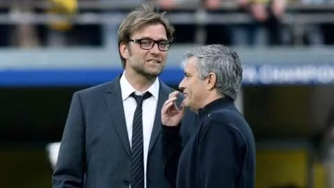 Jose Mourinho và Juergen Klopp không còn lạ gì nhau