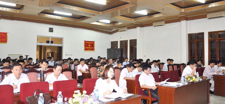 Quang cảnh hội nghị.
