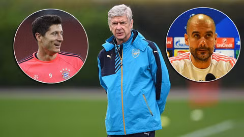 Wenger đã có phương án ngăn cản Lewandowski.