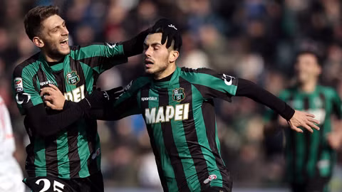 Đối đầu với đội bóng cũ, Berardi (trái) sẽ chứng minh Juve đã sai khi đẩy anh đi