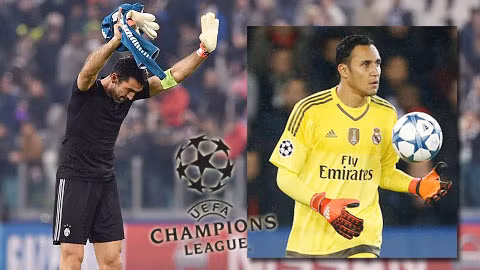 Buffon và Keylor Navas là những người được tôn vinh ở vòng đấu này