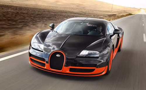 Bugatti Veyron Super Sport.