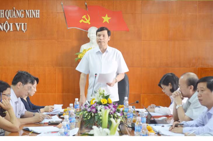 Đồng chí Nguyễn Đức Long, Chủ tịch UBND tỉnh kết luận buổi làm việc.