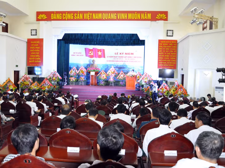 Quang cảnh buổi lễ