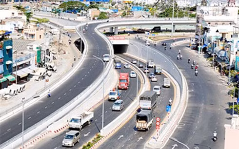 10 tháng qua, vốn đầu tư thực hiện của Bộ Giao thông Vận tải nhiều nhất là 5.701 tỷ đồng.(Ảnh minh họa: KT)