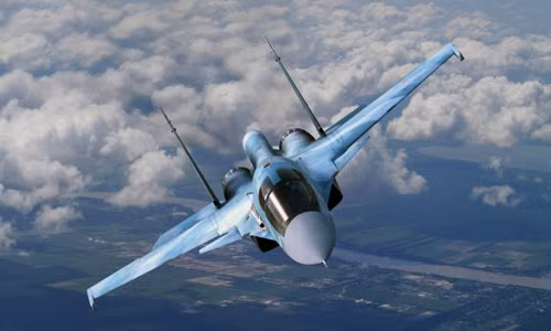 Tiêm kích bom hiện đại Su-34 của Nga tham gia chiến dịch không kích tại Syria. Ảnh: Sputnik