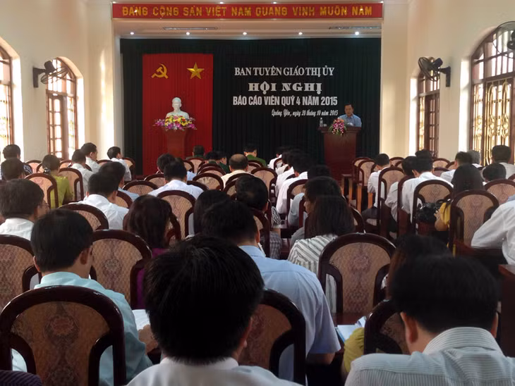 Quang cảnh hội nghị.