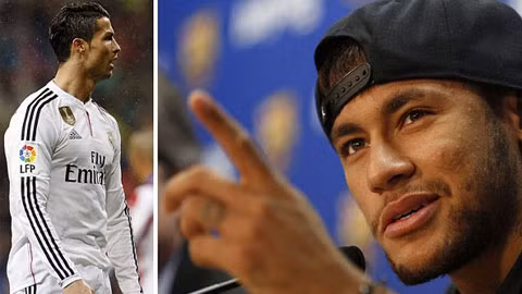 Neymar đòi hỏi Ronaldo phải bị trừng phạt