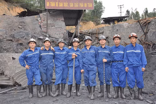  Công nhân Công ty Than Mạo Khê. (Ảnh minh hoạ)