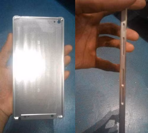 Ảnh được cho là bộ khung Huawei P8. Ảnh: PhoneArena.