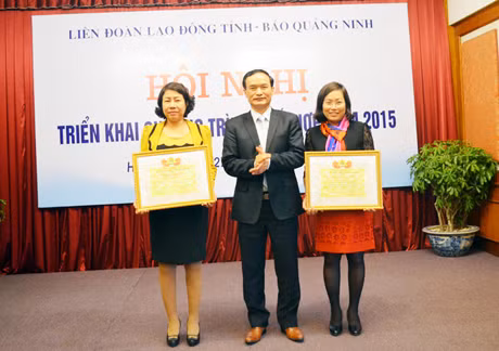 Lãnh đạo LĐLĐ tỉnh