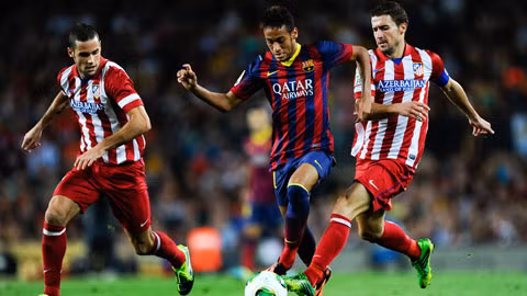 Atletico Madird sẽ làm tất cả những gì có thể để ngăn chặn Neymar và đồng đội