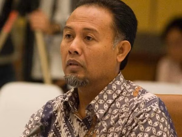Ông Bambang Widjojanto bị bắt giữ. (Nguồn: viva.co.id