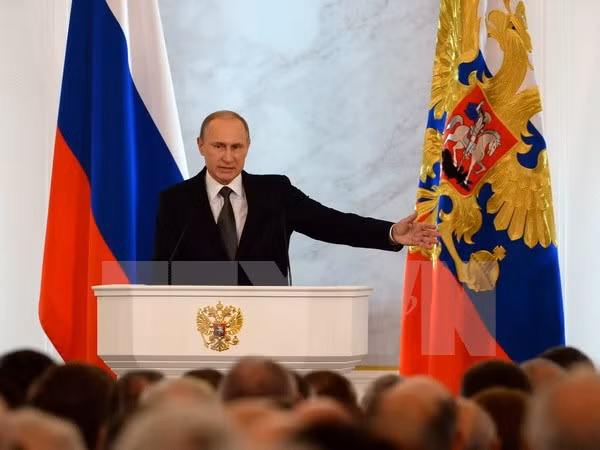 Tổng thống Nga Vladimir Putin. (Ảnh: AFP/TTXVN)