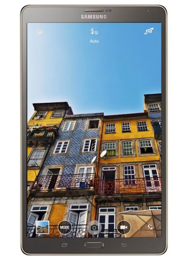 Màu sắc và chất lượng hình ảnh trên màn hình Super AMOLED của Galaxy Tab S 8.4”