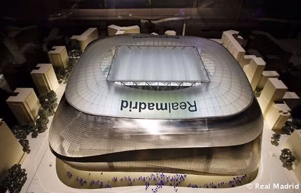  Sân vận động mới của Real Madrid sẽ cực kỳ hoành tráng