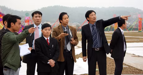 đồng chí Nguyễn Văn Đọc, Phó Bí thư Tỉnh ủy, Chủ tịch UBND tỉnh đã đi kiểm tra công tác chuẩn bị cho Lễ hội “mừng Đảng - mừng Xuân” Nhâm Thìn năm 2012