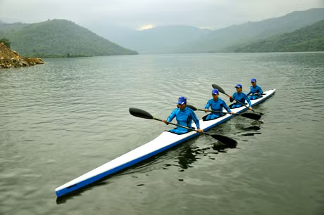Đội tuyển Canoing của Quảng Ninh hy vọng sẽ đoạt thành tích cao ở các giải đấu trong nước và quốc tế trong thời gian tới.