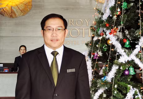 Ông Frankie Loh, Giám đốc điều hành Khách sạn Royal Lotus.