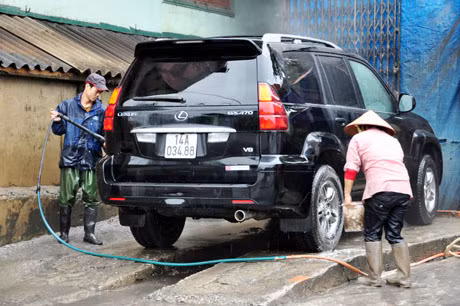 Tăng cao nhất vẫn là dịch vụ rửa xe ô tô