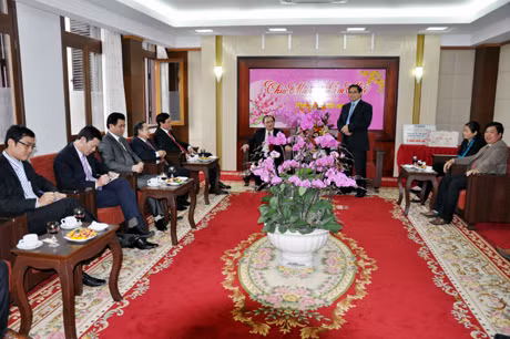 Đồng chí Nguyễn Văn Thành, Bí thư Thành uỷ Hải Phòng thăm, chúc Tết Quảng Ninh ảnh 2 Đồng chí Nguyễn Văn Thành, Bí thư Thành uỷ Hải Phòng thăm, chúc Tết Quảng Ninh ảnh 2