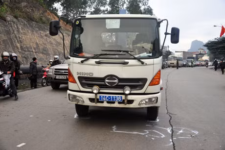 Hiện trường xảy ra vụ tai nạn giao thông