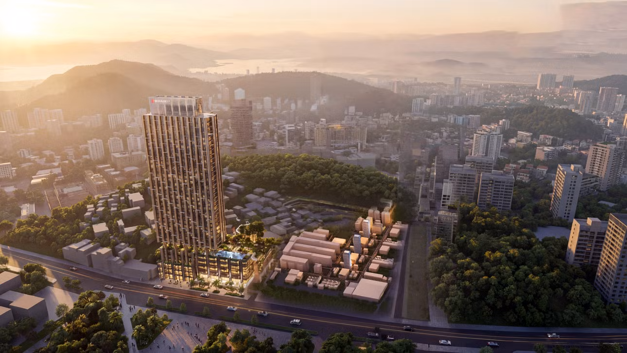 Phối cảnh dự án toà nhà khách sạn Thăng Long Quảng Ninh (Ha Long Bay Marriott Hotel).