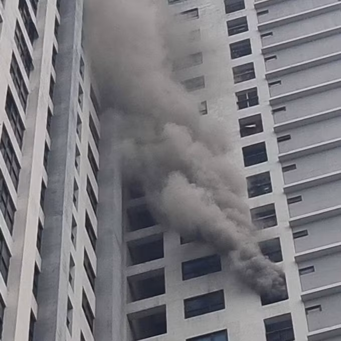 Hiện trường vụ cháy (Ảnh: Hoàng Dương).
