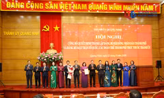 Công bố quyết định thành lập Đảng bộ HĐND thành phố và Đảng bộ MTTQ, các đoàn thể thành phố
