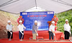 Triển khai thi công Dự án Trạm biến áp 220kV Móng Cái