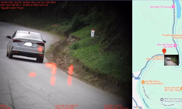 Lào Cai: Vi phạm nồng độ cồn, một lái xe bị phạt 42 triệu đồng