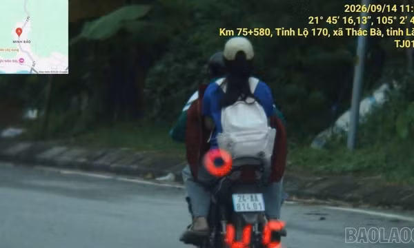 Lào Cai: 8 ngày, phát hiện 51 trường hợp học sinh vi phạm giao thông