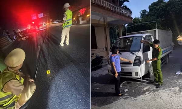 Tạm giữ tài xế xe tải gây tai nạn chết người rồi bỏ trốn, xóa dấu vết ở Hưng Yên