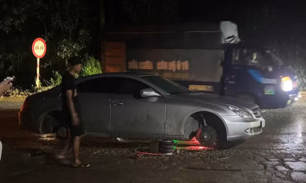 Tuyên Quang: Nhiều phương tiện bị nổ lốp, chết máy khi qua Km34, Quốc lộ 2 (đoạn qua xã Hàm Yên)