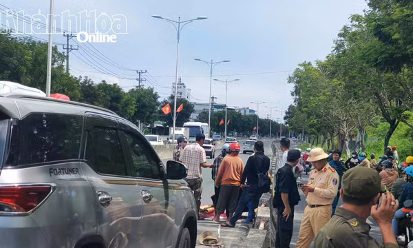 Xe ô tô va chạm với người đẩy xe rùa, 1 người tử vong
